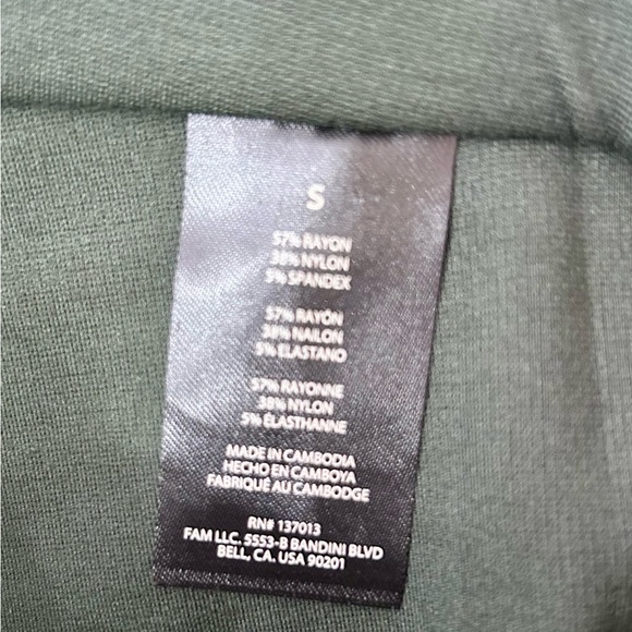 Banana Republic Olive Green Ponte Pants - Picture 5 of 8